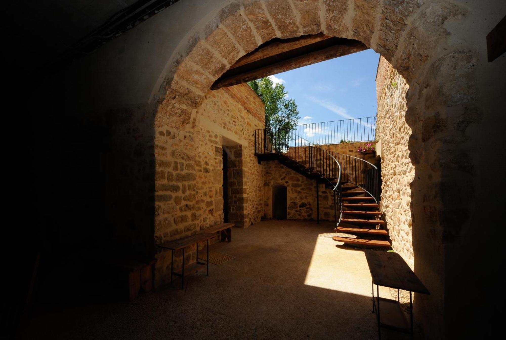 Font Del Pas Hotel Beceite Buitenkant foto