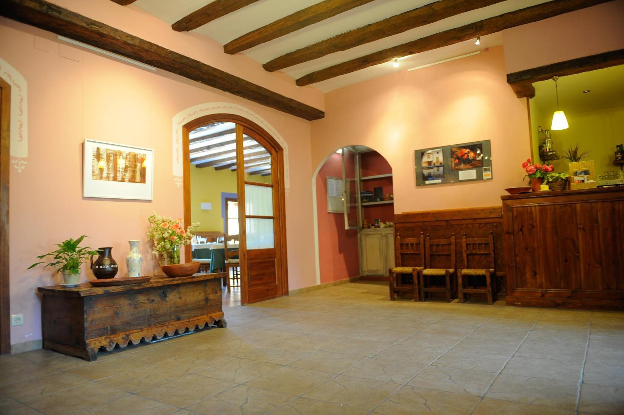 Font Del Pas Hotel Beceite Buitenkant foto