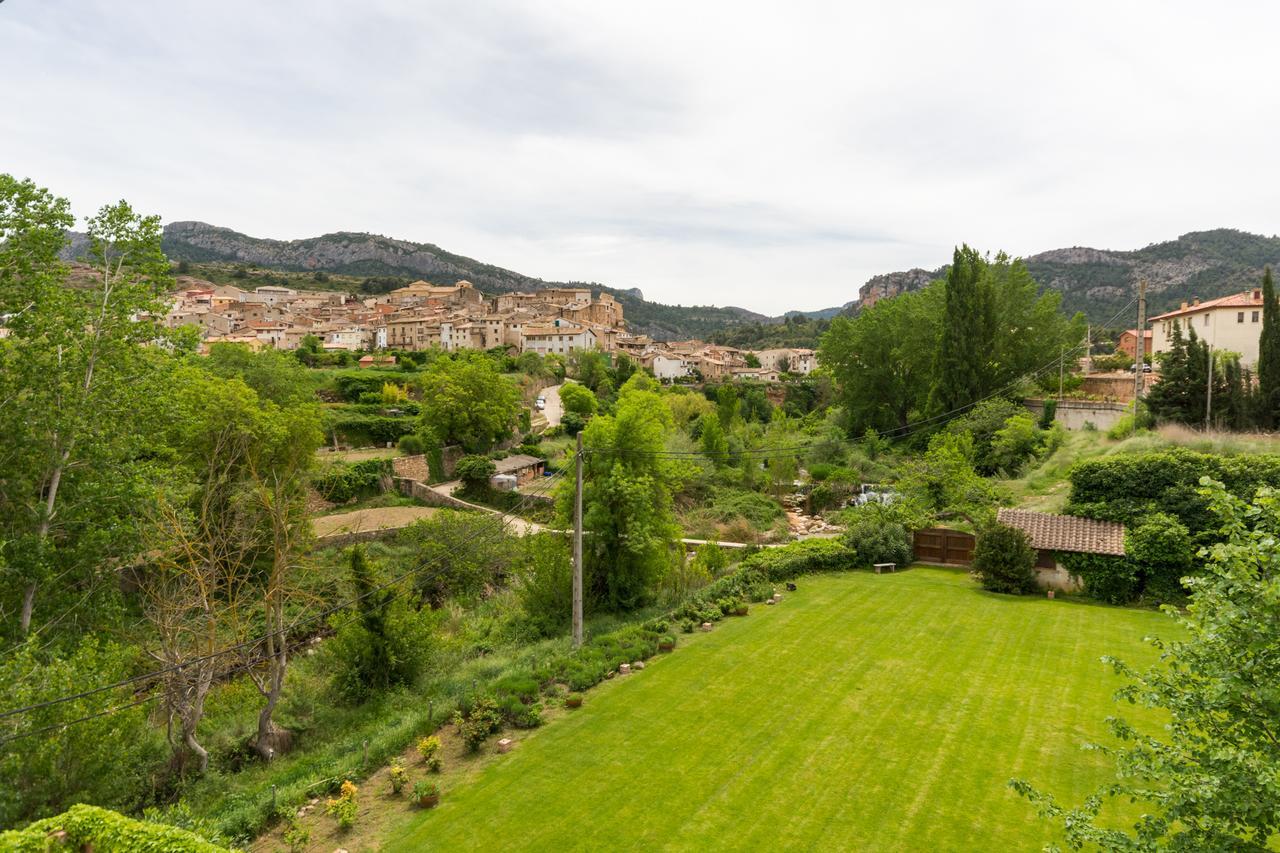Font Del Pas Hotel Beceite Buitenkant foto